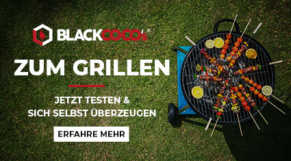 Probiere die BLACKCOCOs Naturkohle beim Grillen aus! - BLACKCOCO’s Naturkohle zum Grillen! | blackcocos.com
